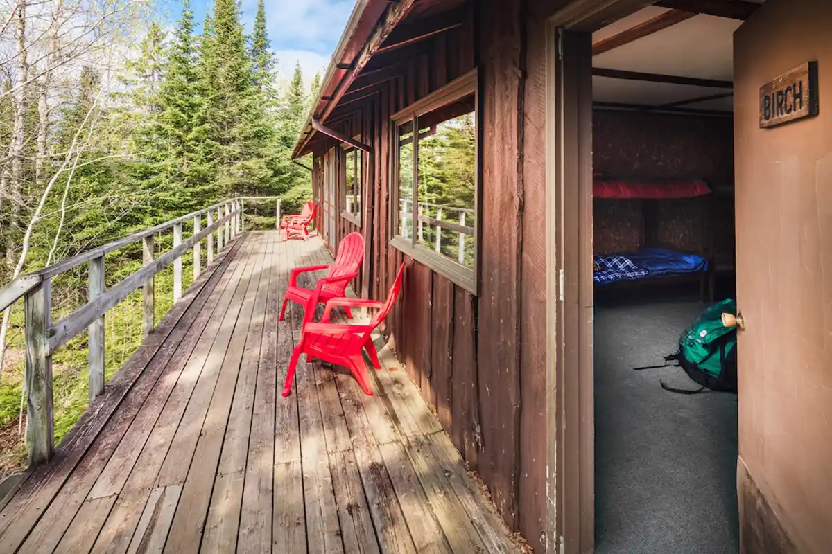 Bunkhouse rockwood lodge outfitting