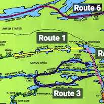 canoe routes boundary waters