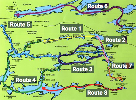 canoe-routes