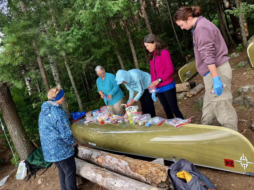 Rockwood--Women Paddlers Group Regular Outfitting Customers 17 Women Paddlers Group