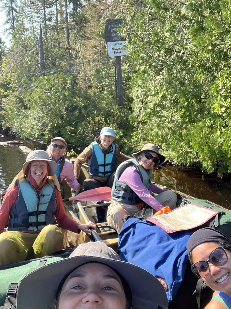 Rockwood--Women Paddlers Group Regular Outfitting Customers 20 Women Paddlers Group