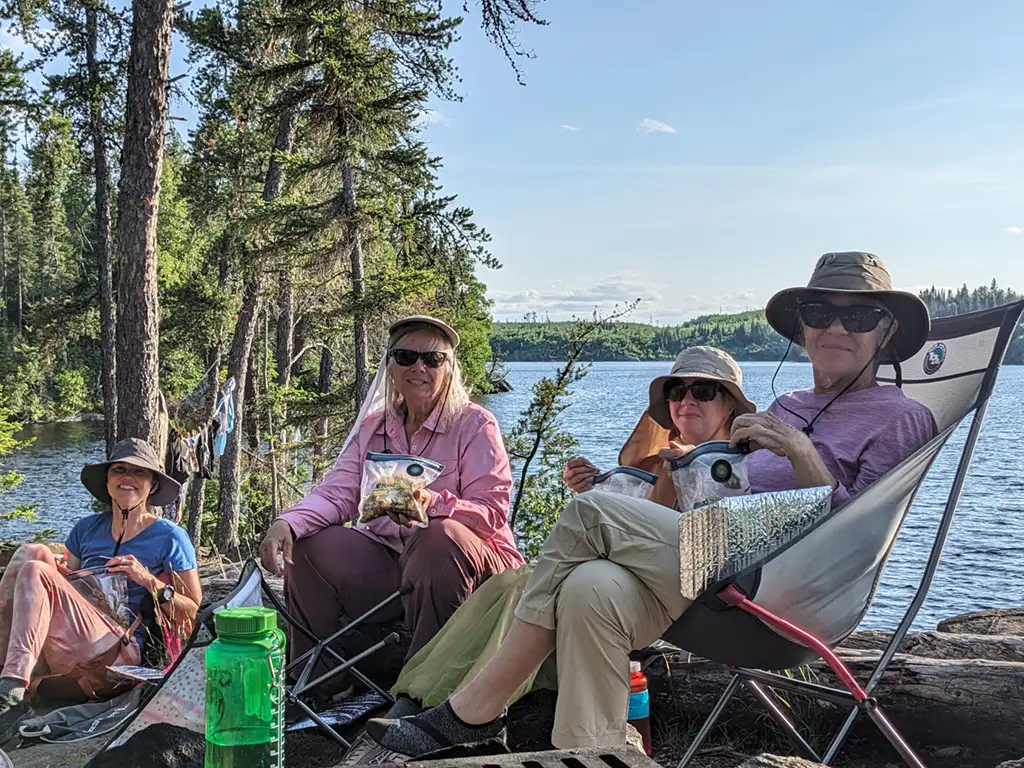 Rockwood--Women Paddlers Group Regular Outfitting Customers 23 Women Paddlers Group