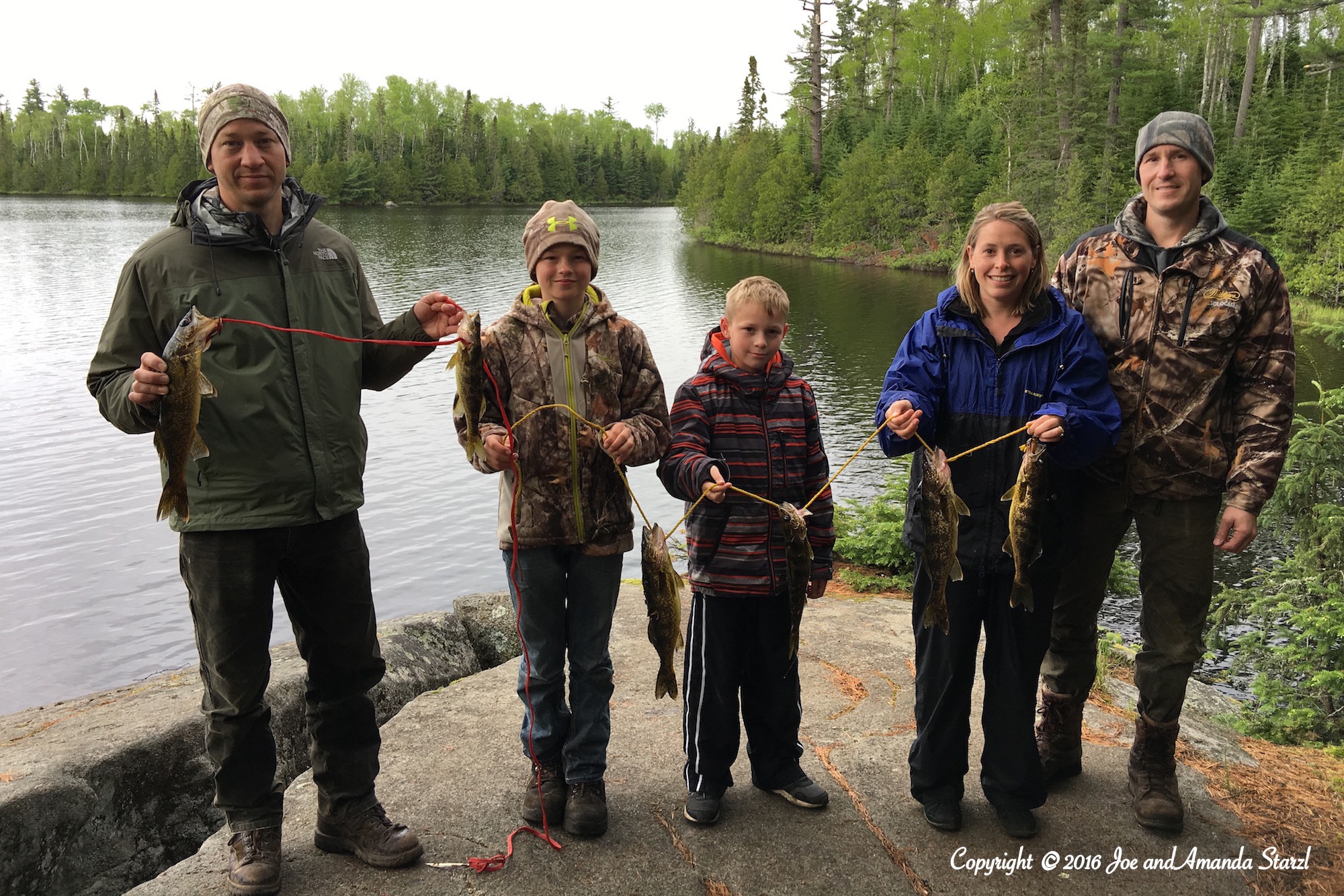 Fishing at Rockwood on the Gunflint Trail