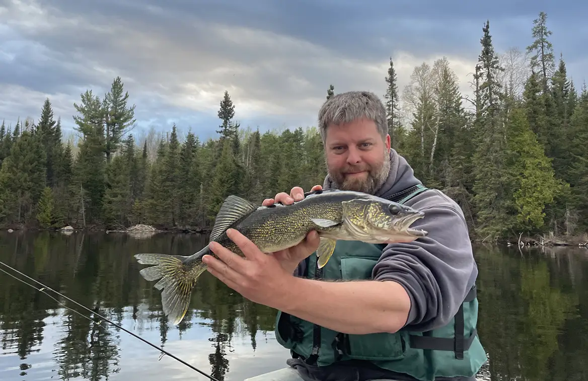 Rockwood--Rockwood Lodge and Outfitters 14 Mike Walleye Poplar fish 2024