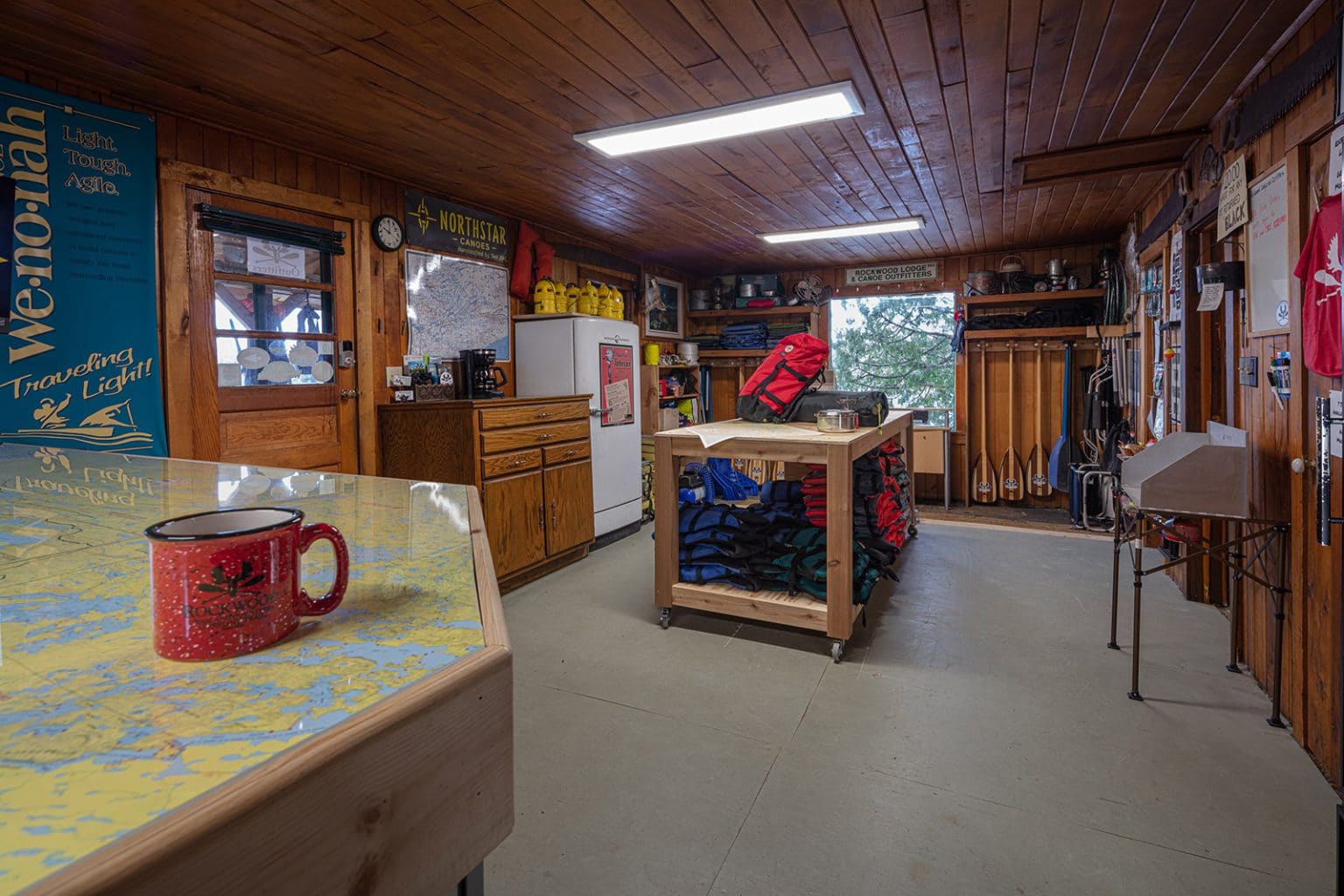 Canoes and Equipment List Rockwood Lodge and Outfitters