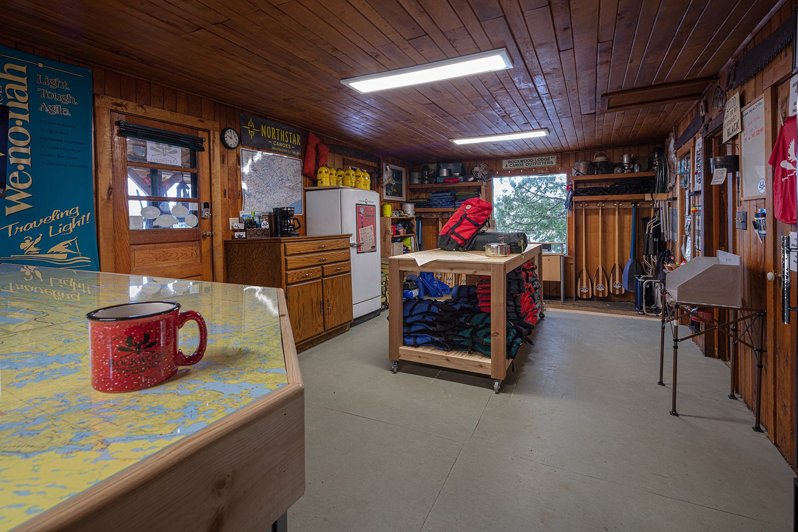 Canoes and Equipment List Rockwood Lodge and Outfitters