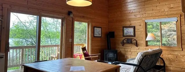 Rockwood--Rockwood Lodge and Outfitters 21 Cabin 4 bright sunny clean cabin lakeside poplar lake rockwood lodge