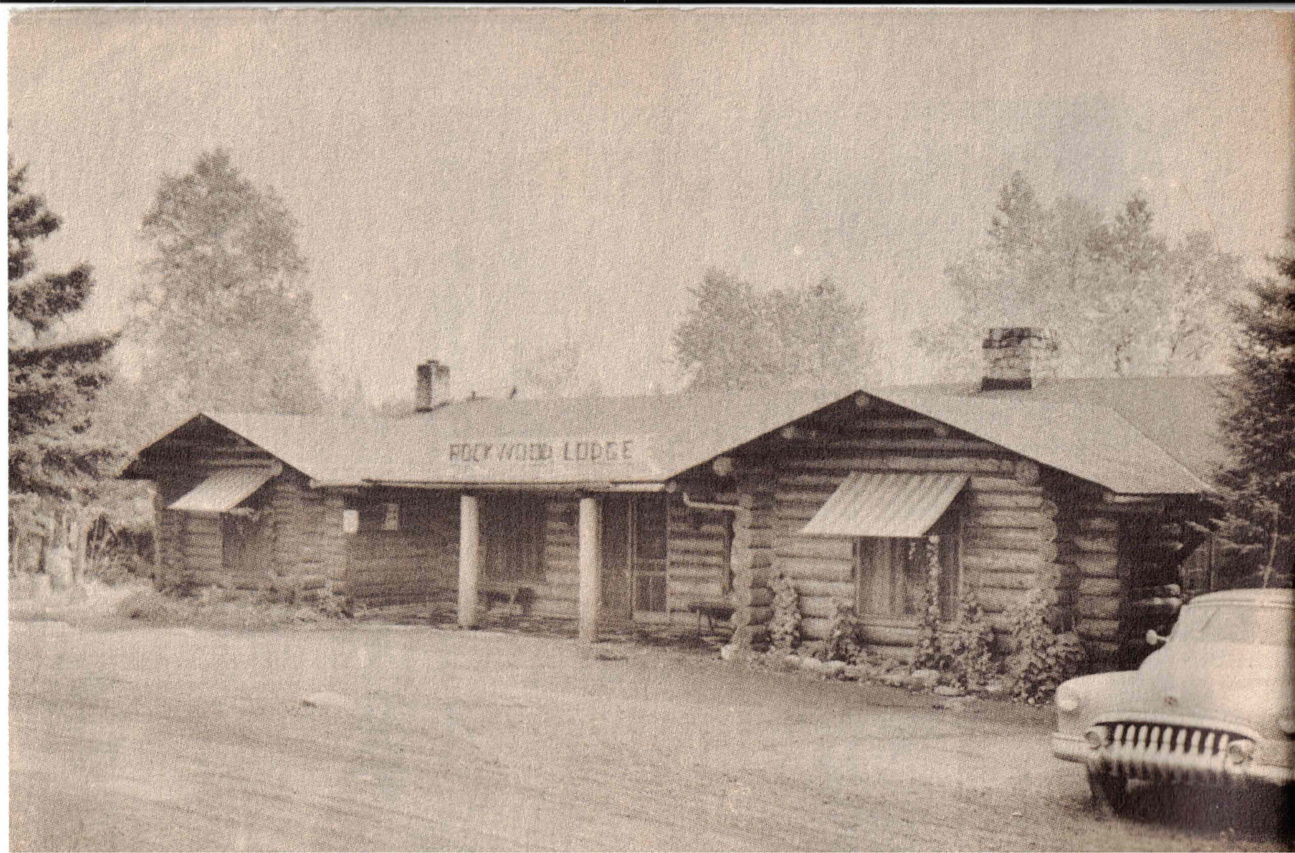 Rockwood Lodge in the early 1950s