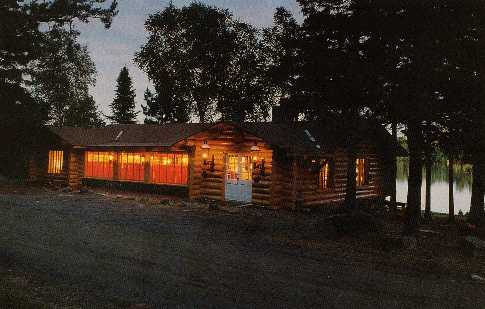 Rockwood Lodge 1997 - people came from far and wide to enjoy Fine Dining on the Gunflint Trail