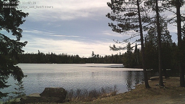 Ice on Poplar Lake, April 28th