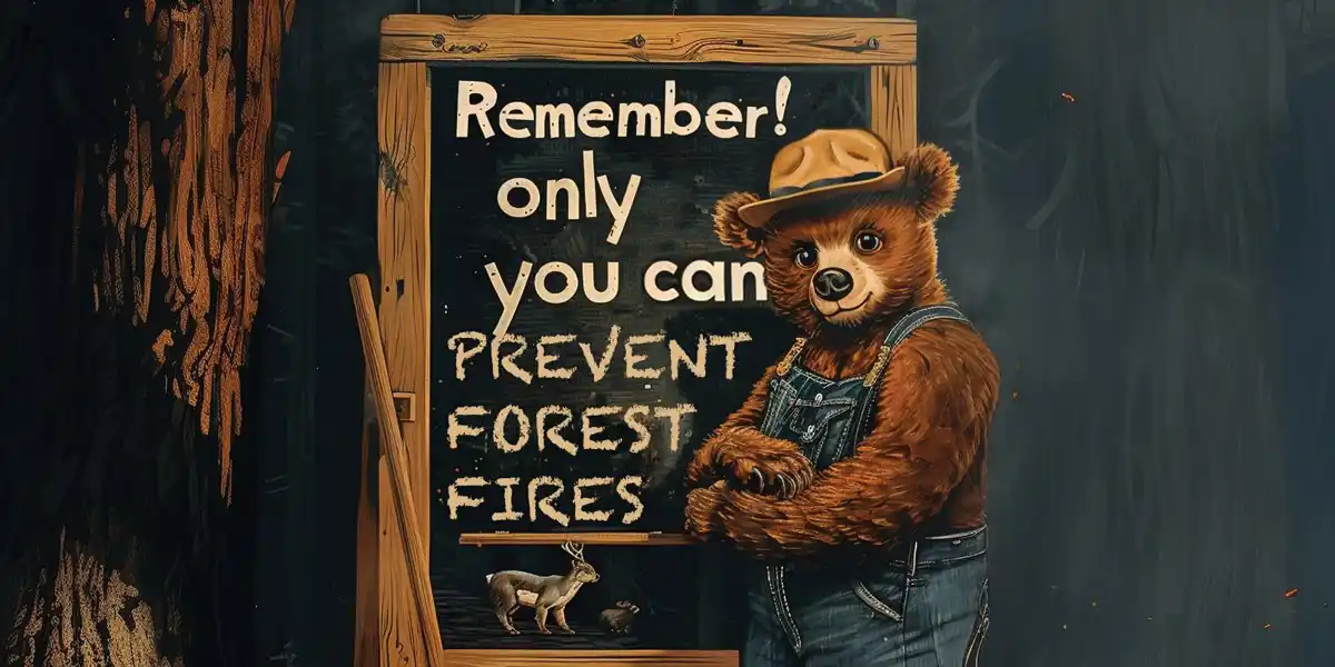 Prevent Forest Fires: Ninety percent of wildfires in Minnesota are human-caused
